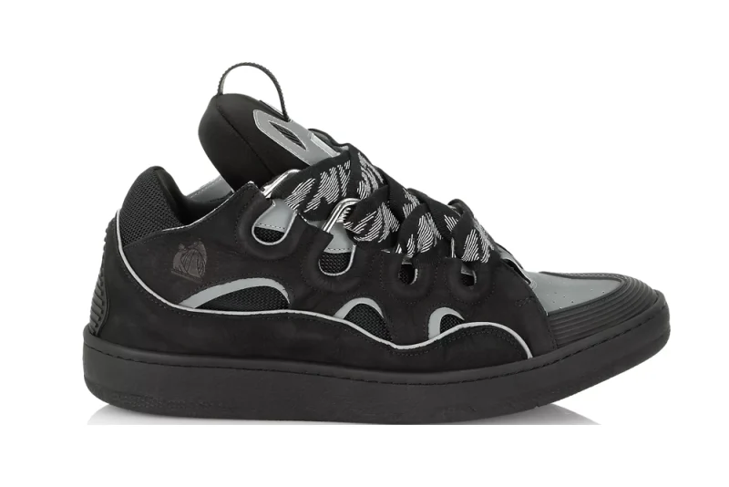 Lanvin Curb Chunky Leather Sneakers1