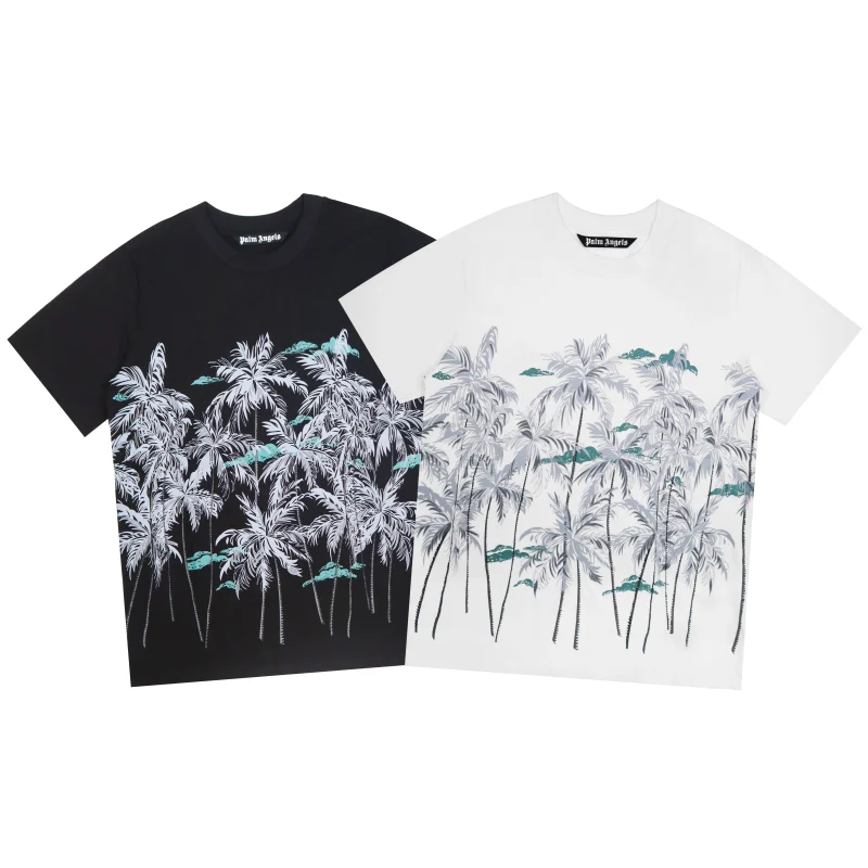 Palm Angels Aalm Tree-Print T-shirt Replica